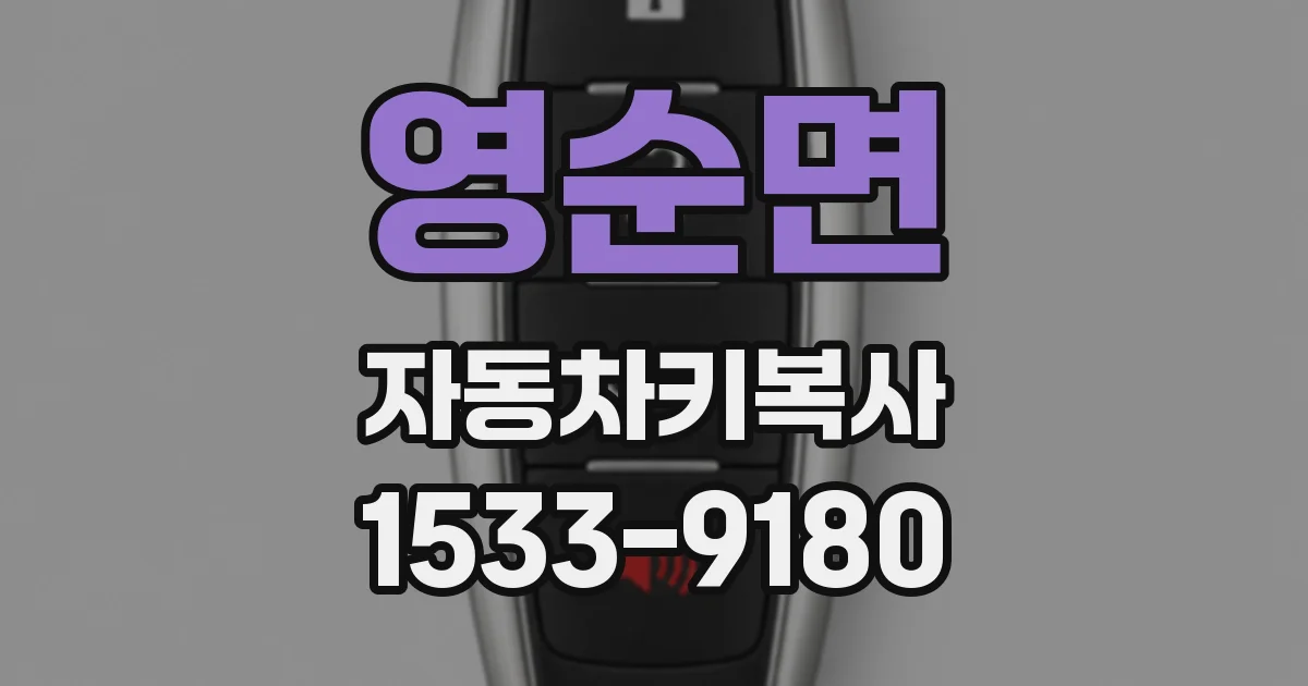 영순면 자동차키복사