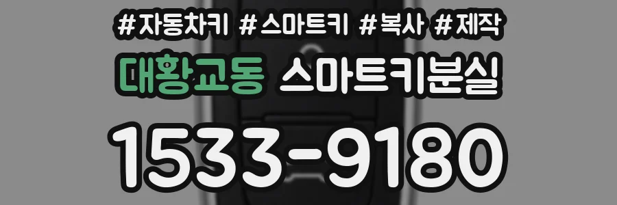 대황교동 스마트키분실
