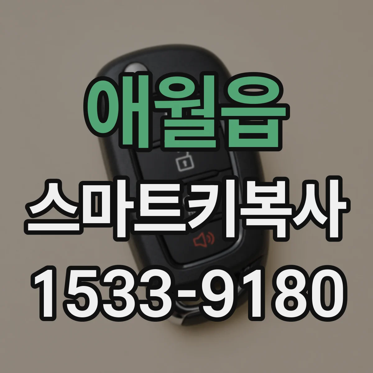 애월읍 스마트키복사
