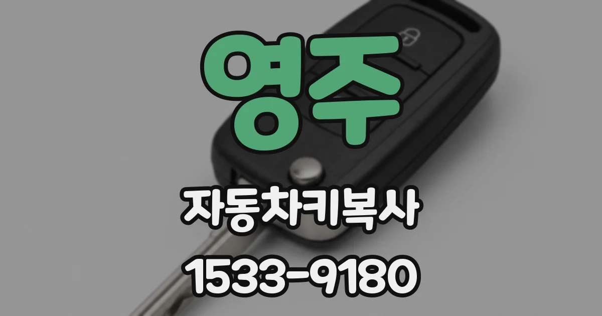 영주 자동차키복사