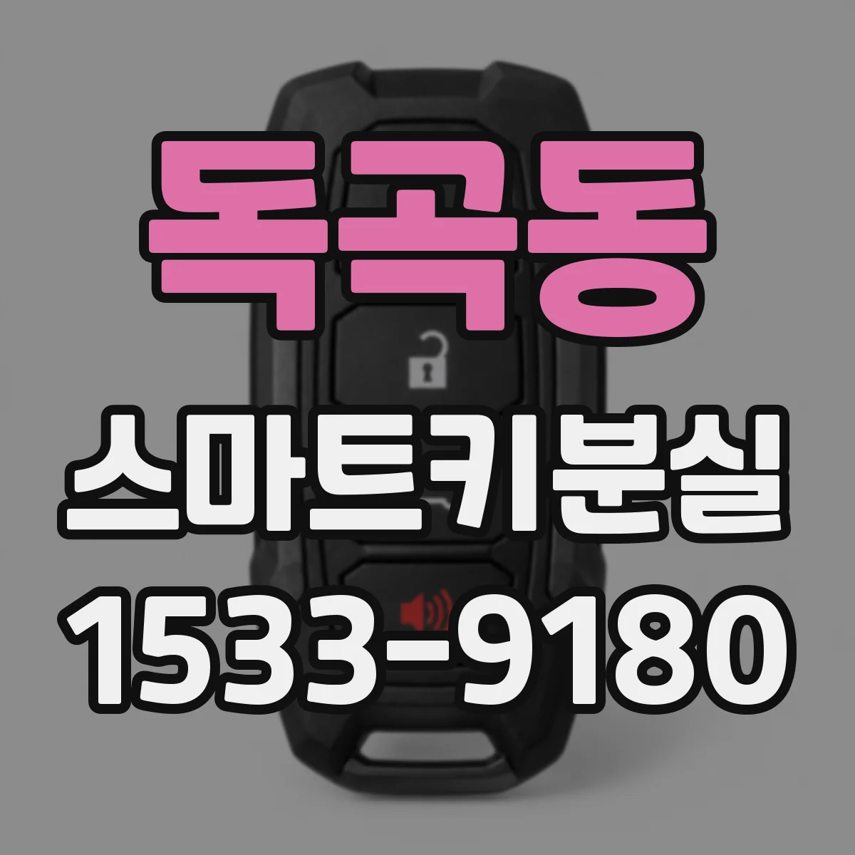 독곡동 스마트키분실