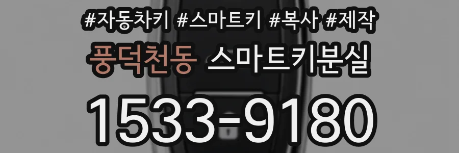 풍덕천동 스마트키분실