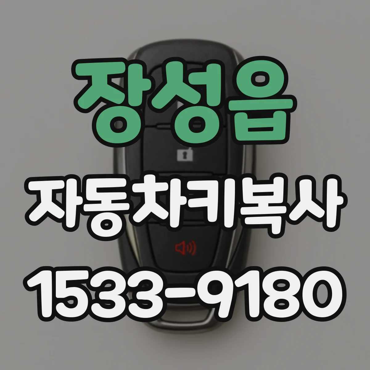 장성읍 자동차키복사