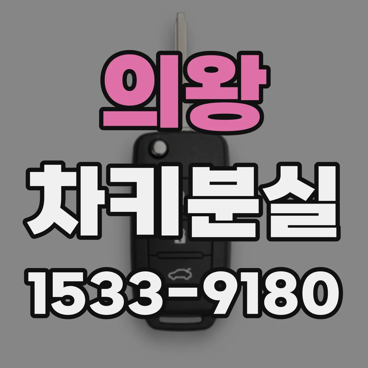 의왕 차키분실