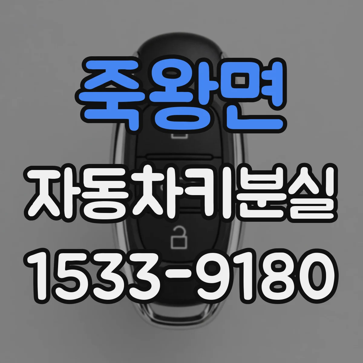 죽왕면 자동차키분실