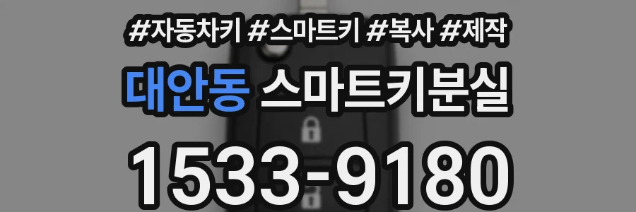 대안동 스마트키분실