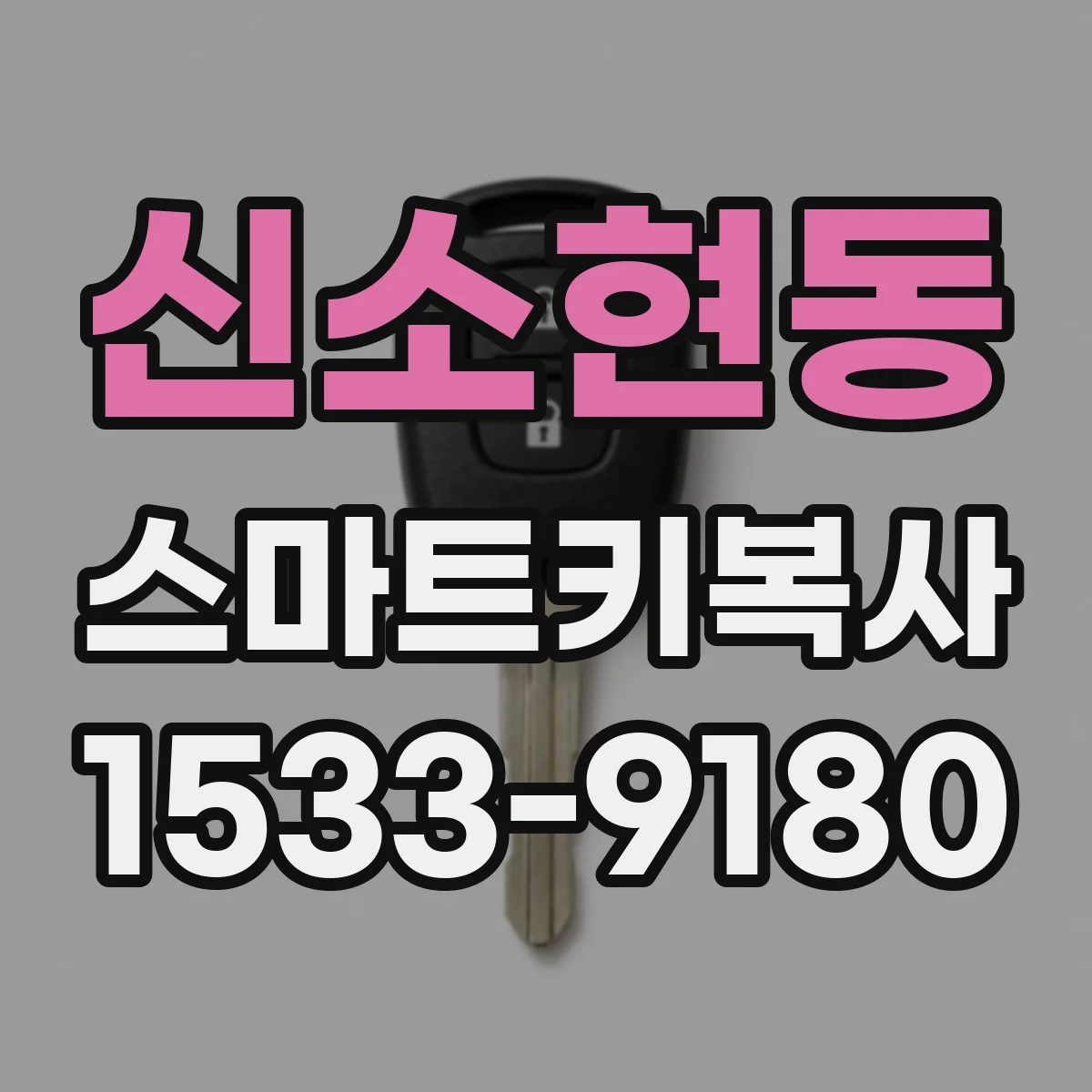 신소현동 스마트키복사