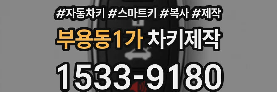 부용동1가 차키제작