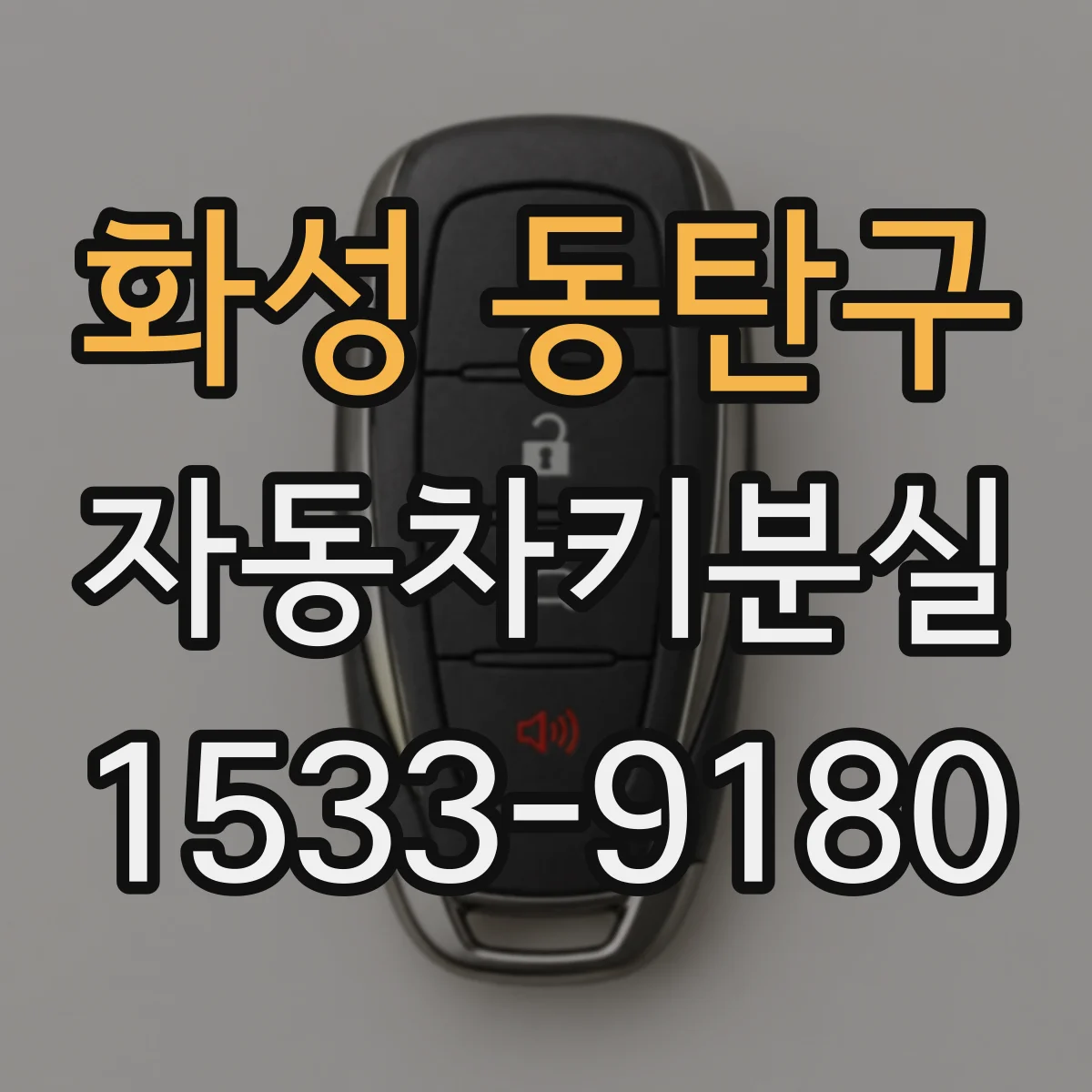 화성 동탄구 자동차키분실
