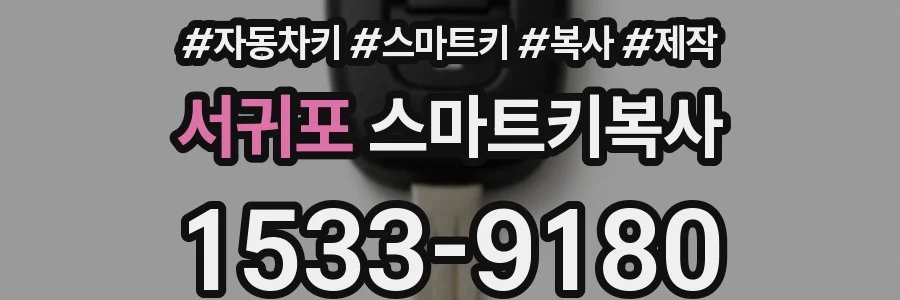 서귀포 스마트키복사