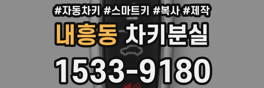 내흥동 차키분실