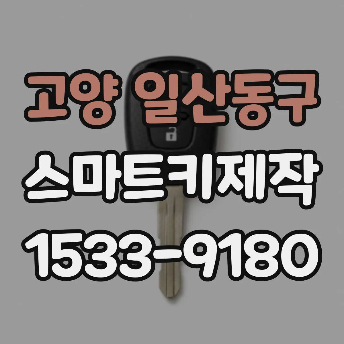 고양 일산동구 스마트키제작