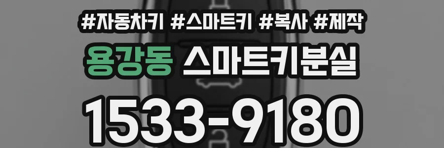용강동 스마트키분실