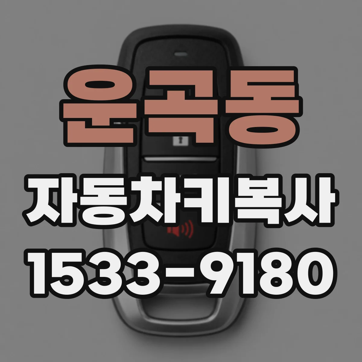 운곡동 자동차키복사