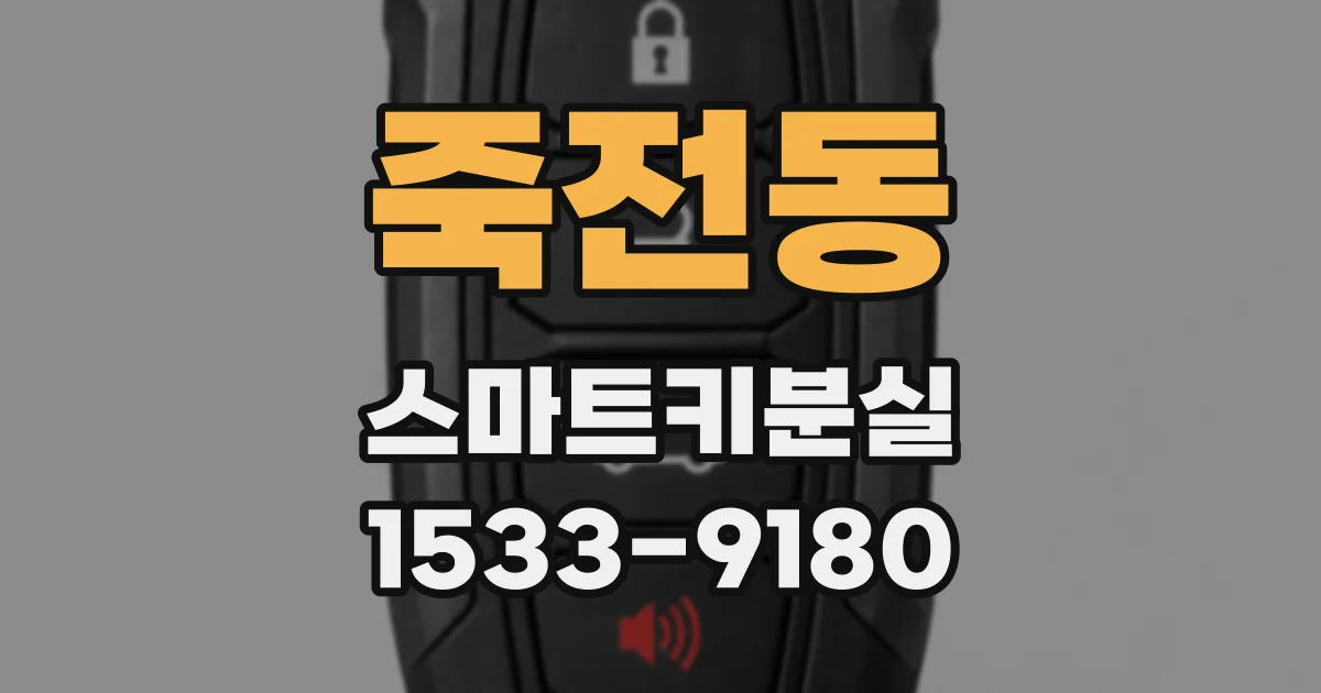 죽전동 스마트키분실
