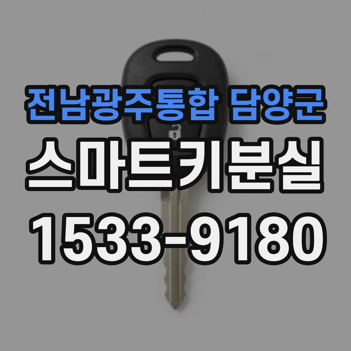 전남광주통합 담양군 스마트키분실