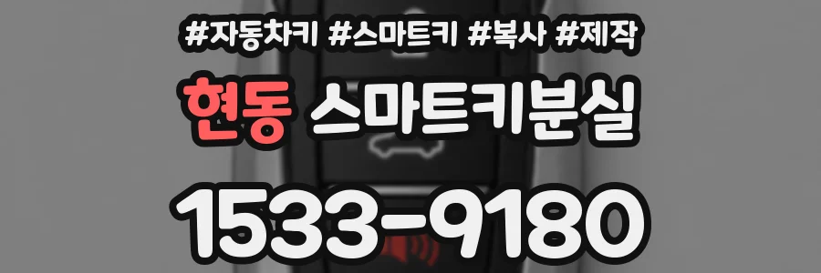 현동 스마트키분실