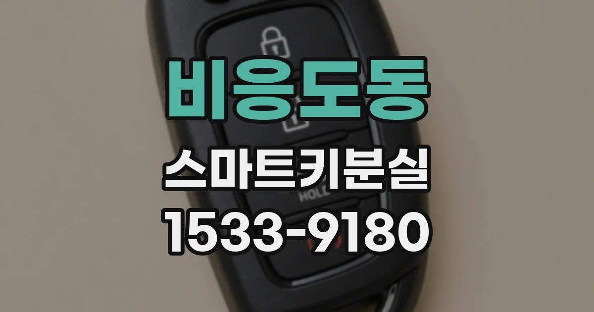 비응도동 스마트키분실