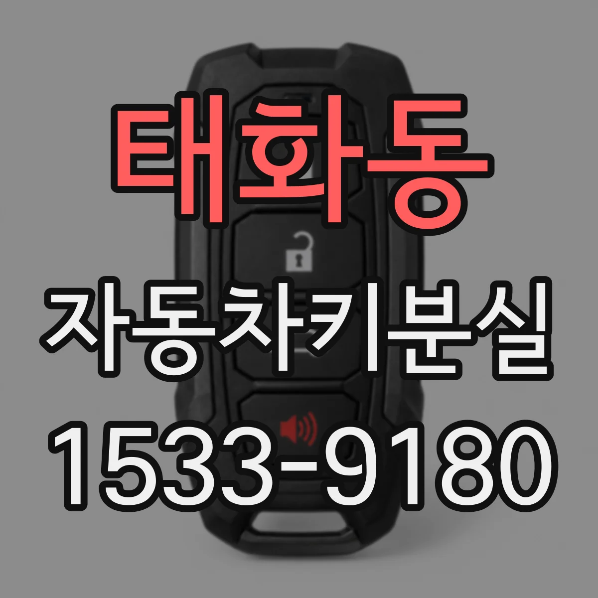 태화동 자동차키분실