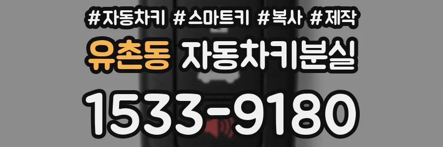 유촌동 자동차키분실