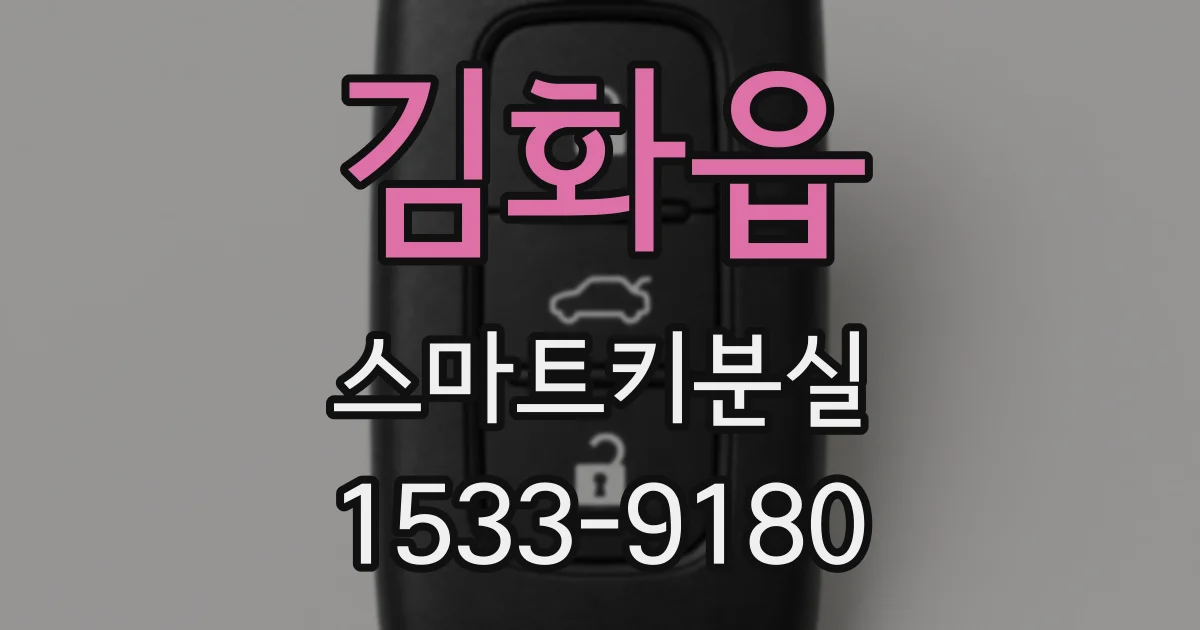 김화읍 스마트키분실
