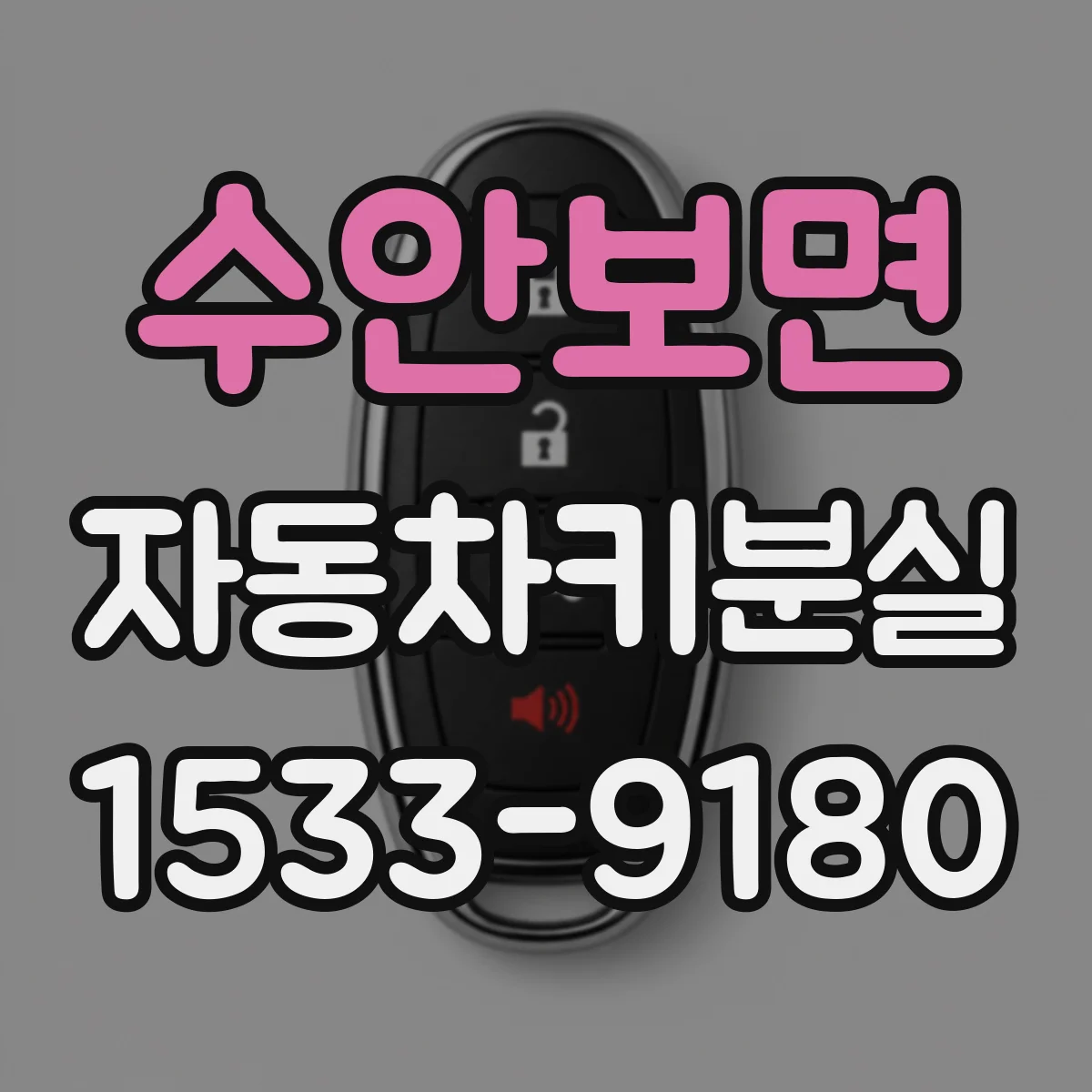 수안보면 자동차키분실