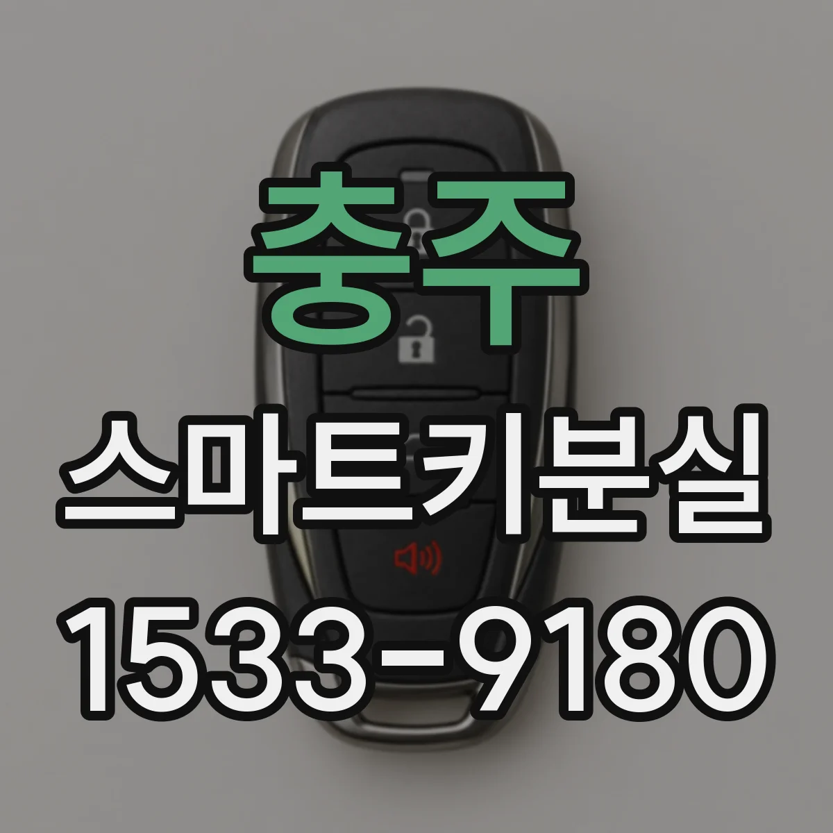 충주 스마트키분실