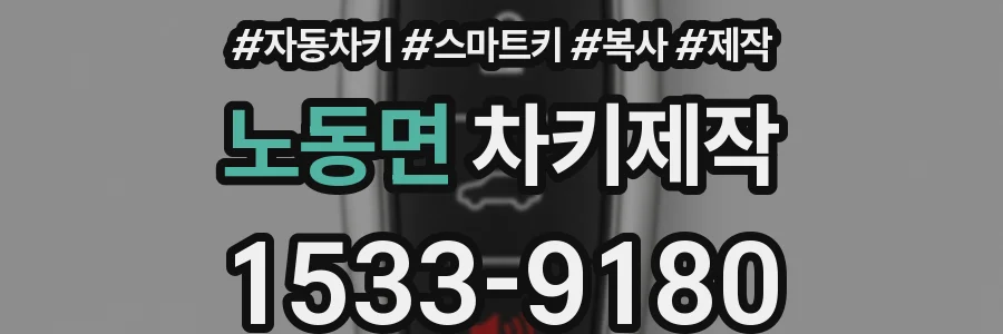 노동면 차키제작