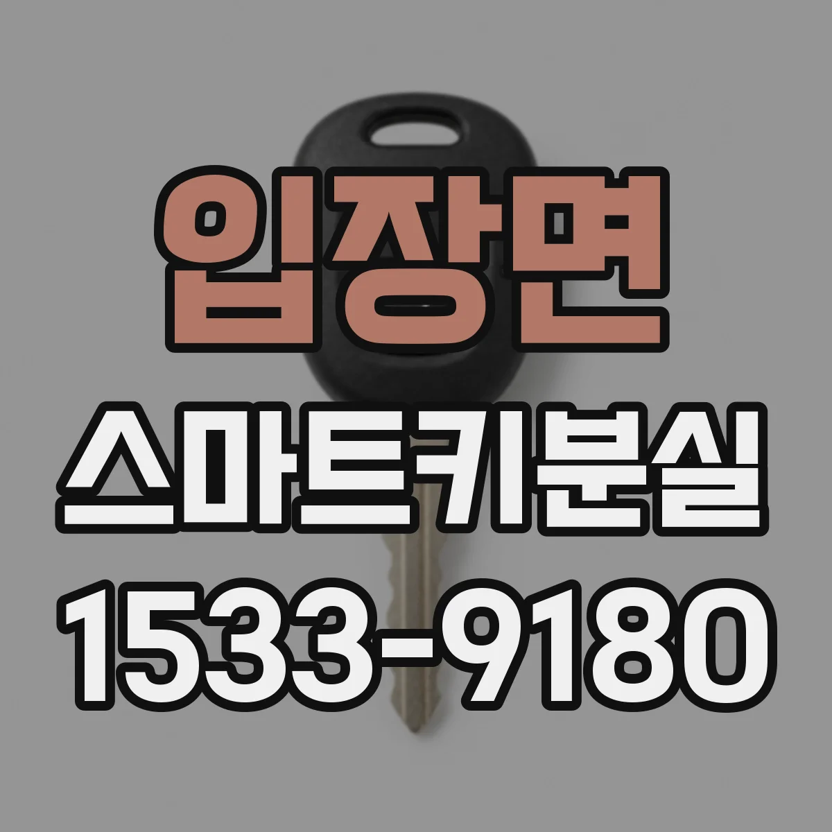 입장면 스마트키분실