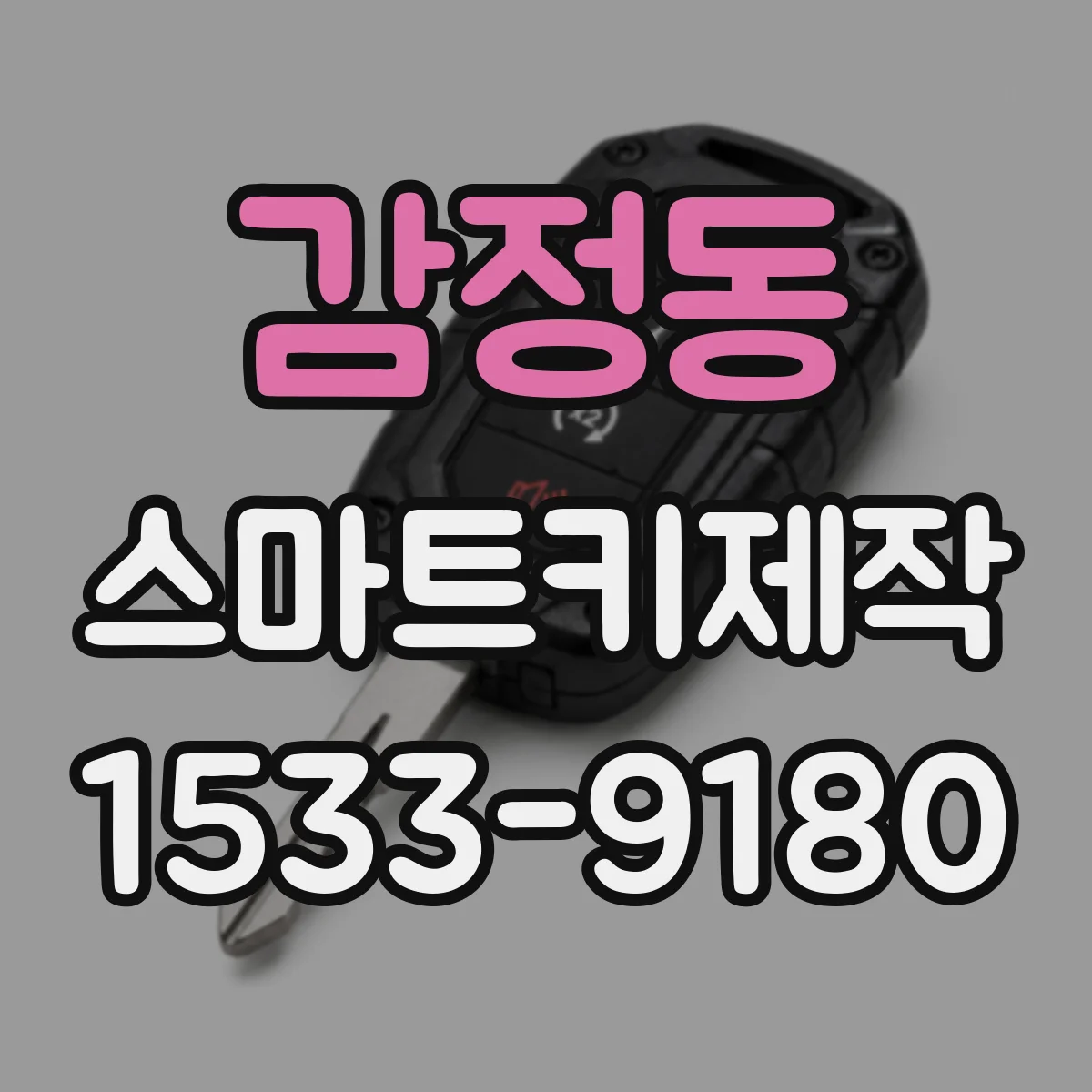 감정동 스마트키제작