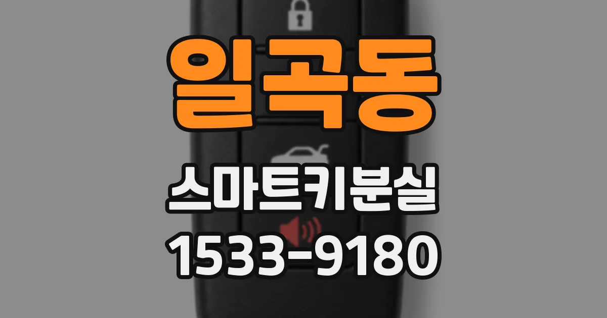 일곡동 스마트키분실