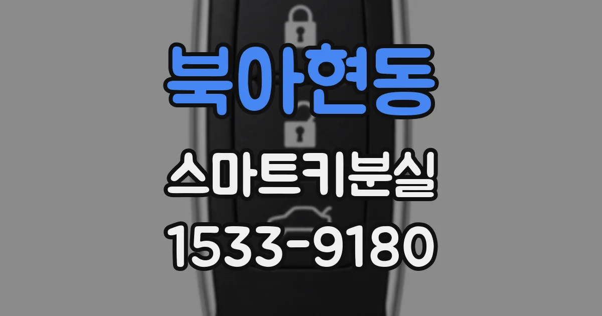 북아현동 스마트키분실