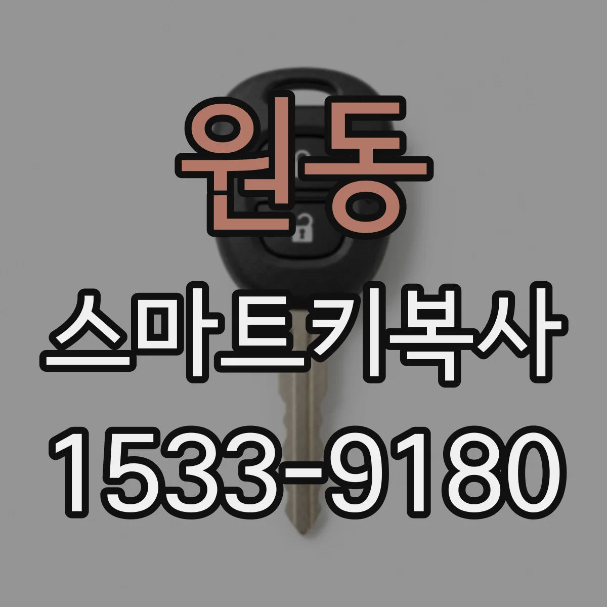 원동 스마트키복사