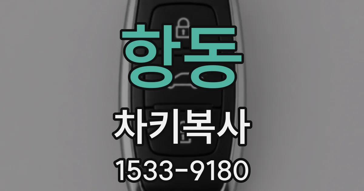 항동 차키복사