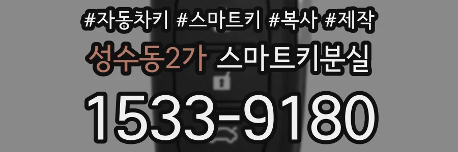 성수동2가 스마트키분실
