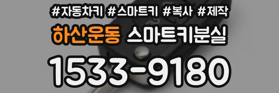 하산운동 스마트키분실