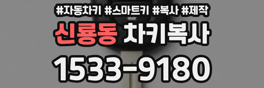신룡동 차키복사
