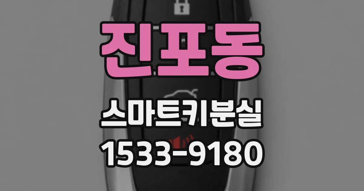 진포동 스마트키분실