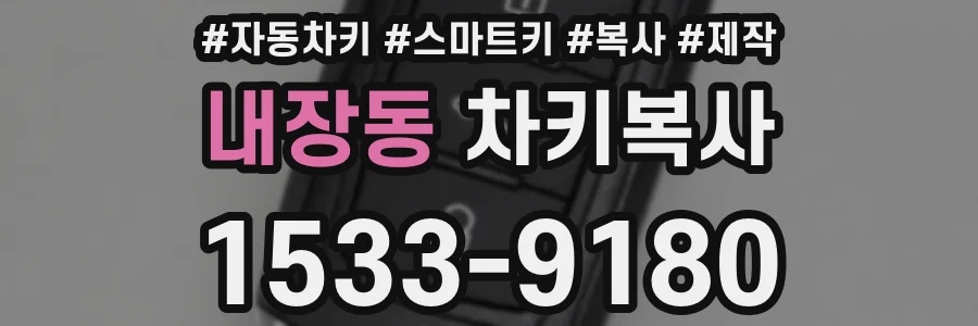 내장동 차키복사