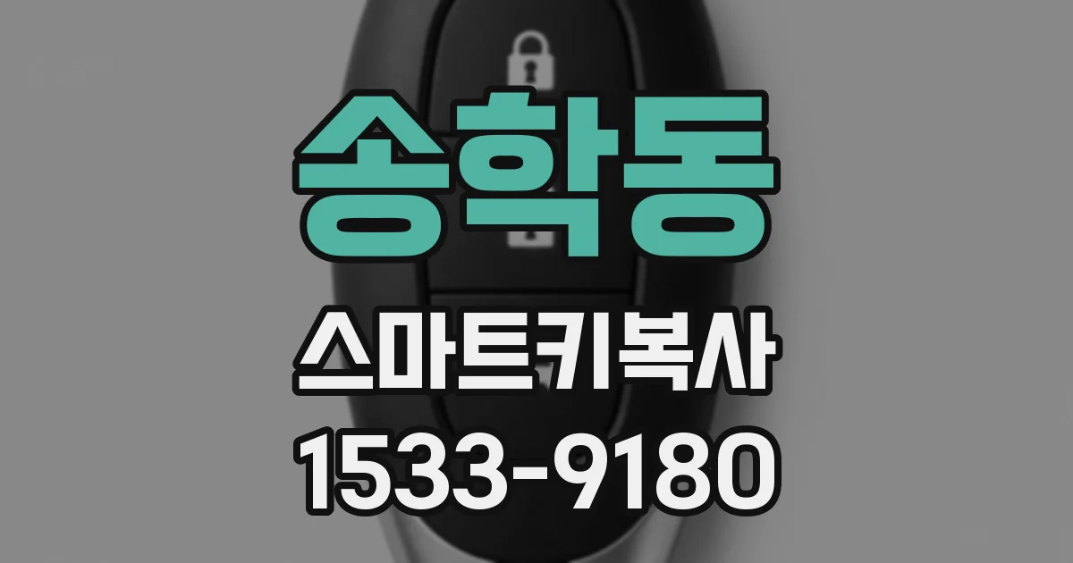 송학동 스마트키복사
