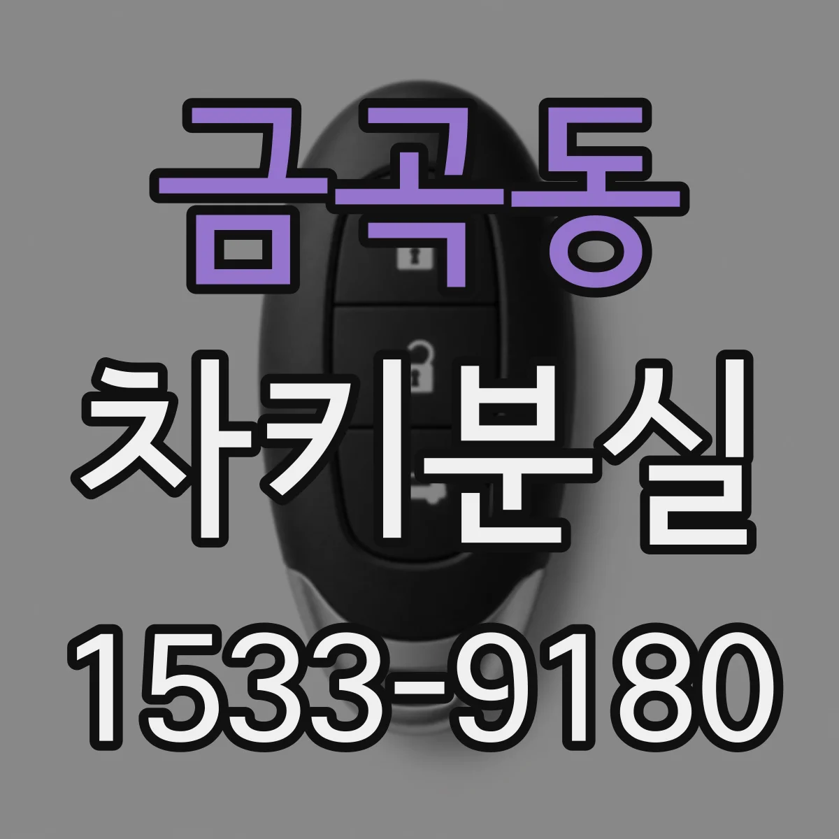 금곡동 차키분실