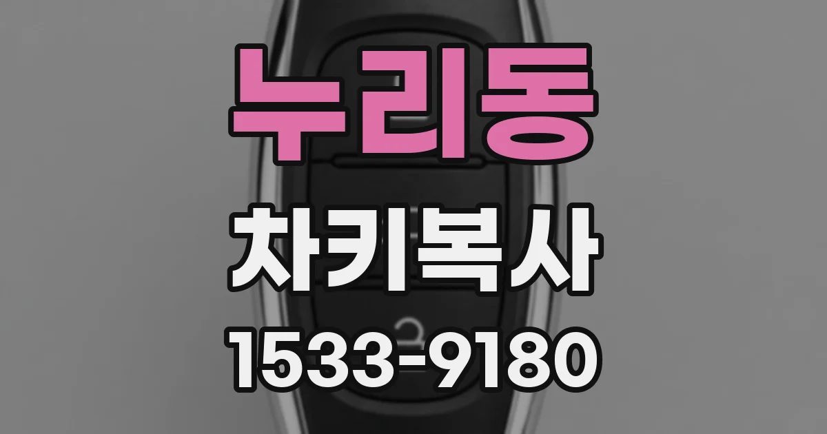 누리동 차키복사