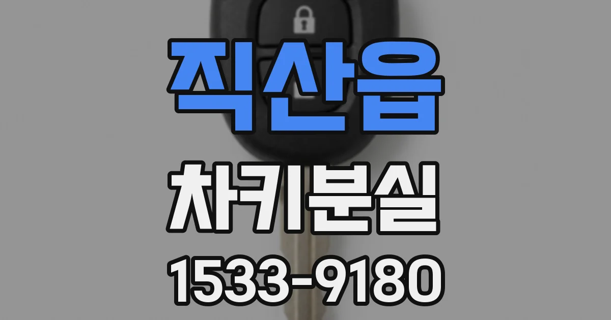직산읍 차키분실
