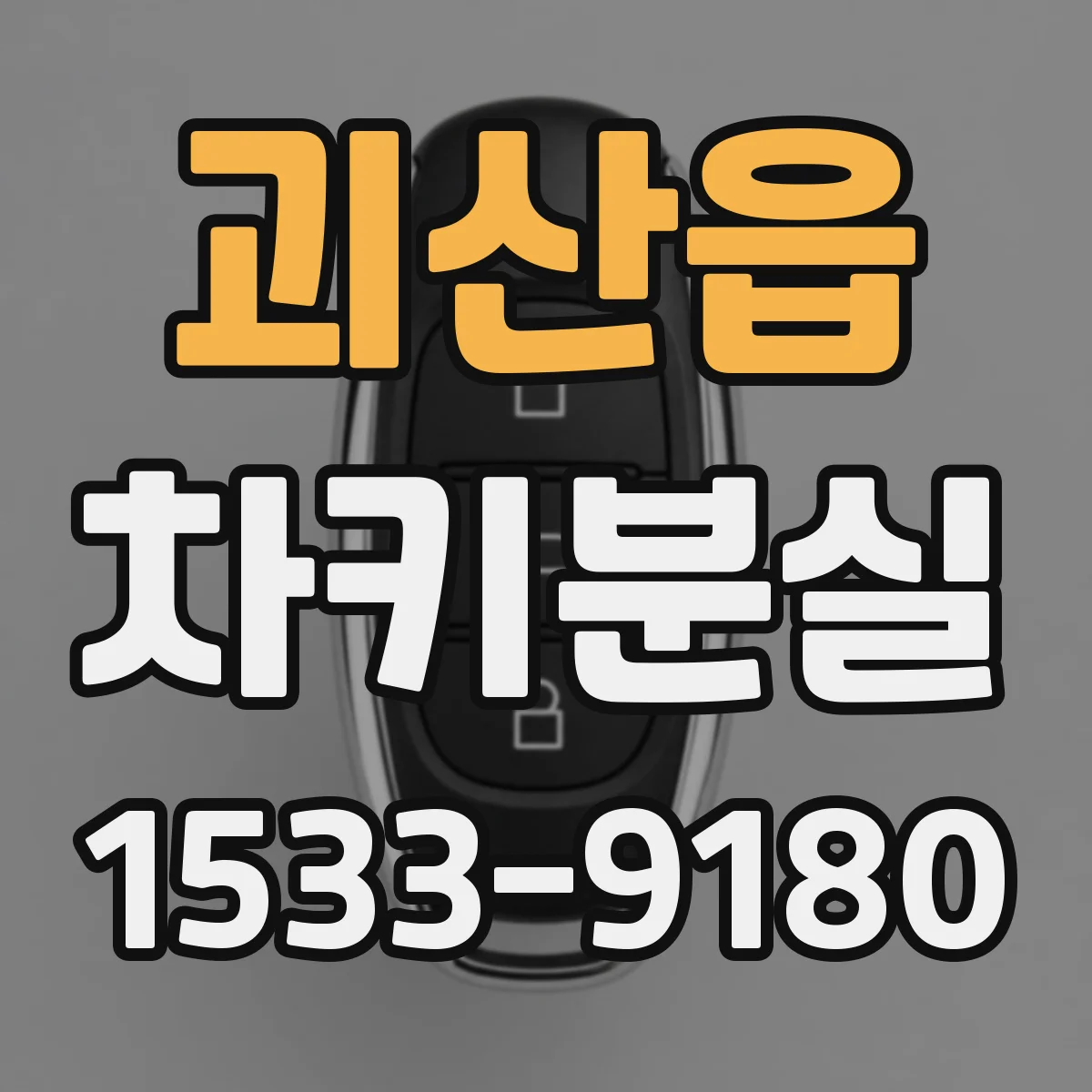 괴산읍 차키분실
