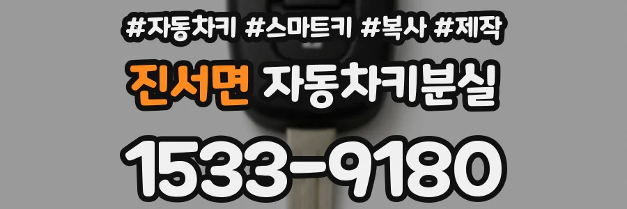 진서면 자동차키분실