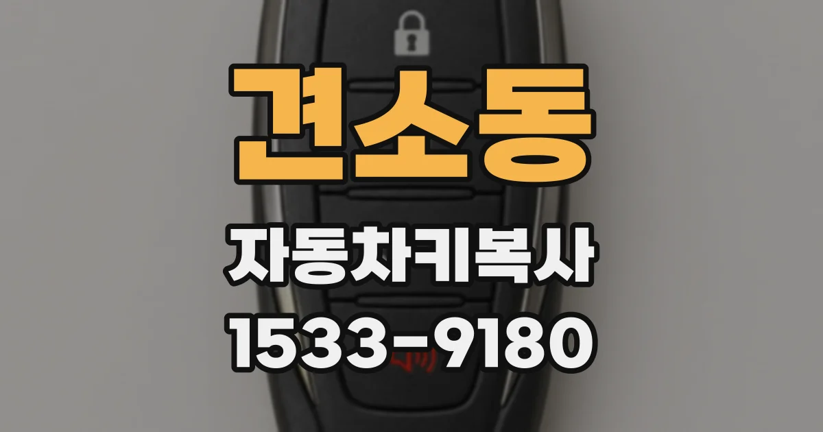 견소동 자동차키복사