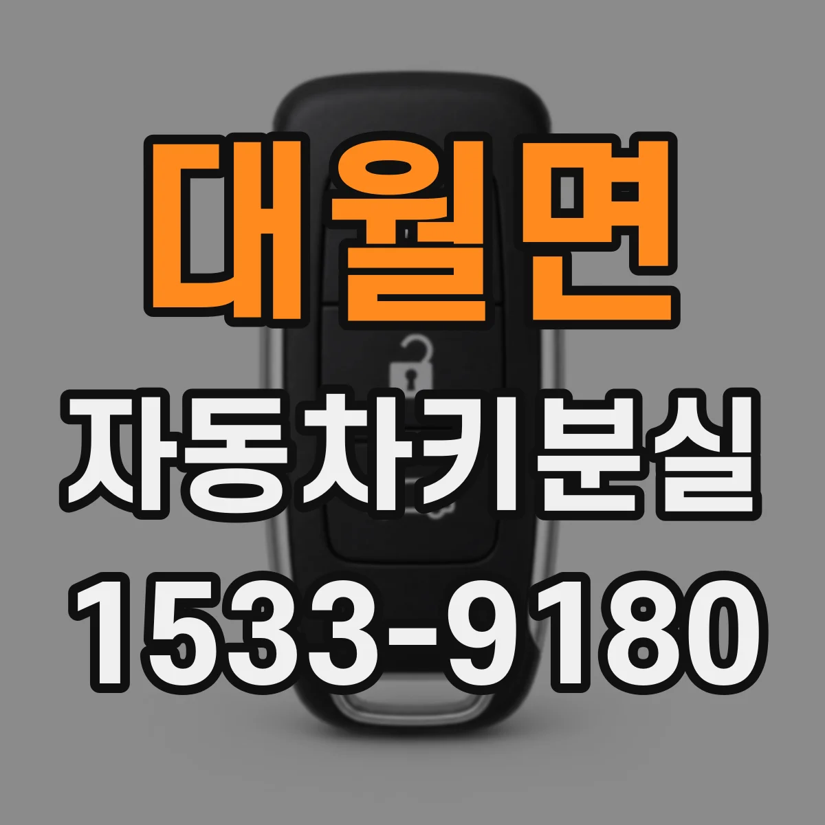 대월면 자동차키분실