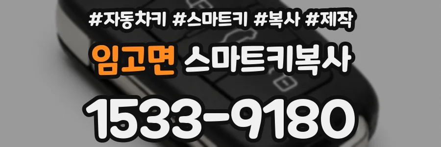 임고면 스마트키복사