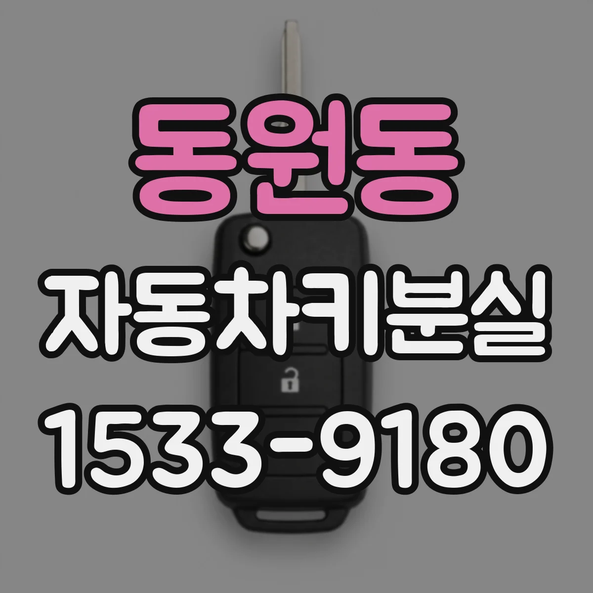 동원동 자동차키분실