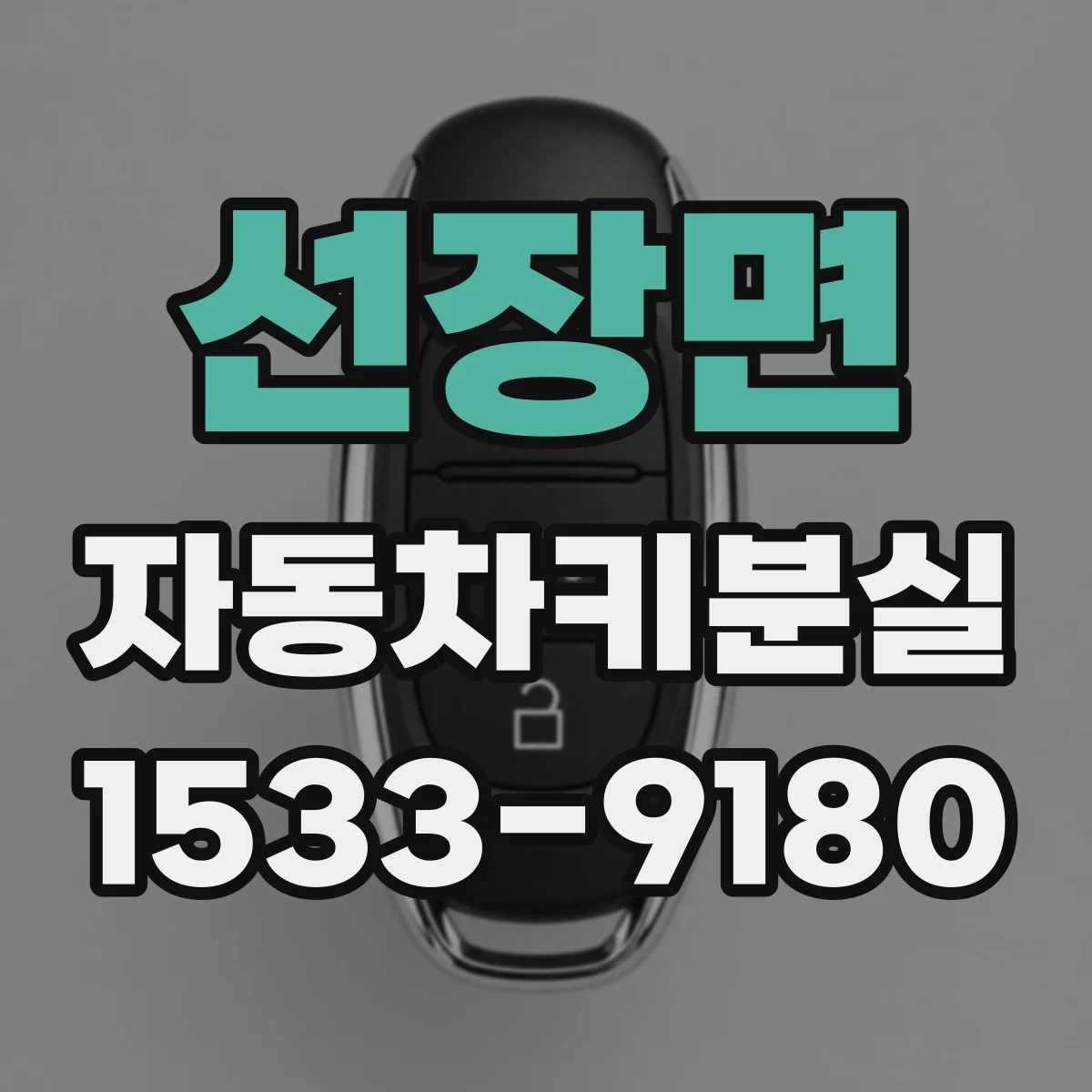 선장면 자동차키분실